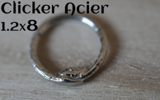 clicker Acier 1.2 x 8