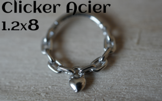 clicker Acier 1.2 x 8