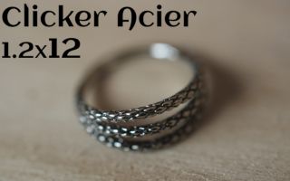 clicker Acier 1.2 x 12