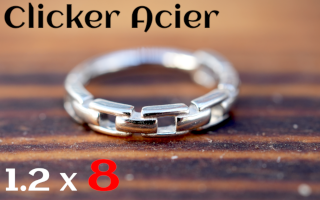 Clicker 1.2x8 Acier