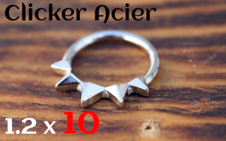Clicker 1.2x10 Acier