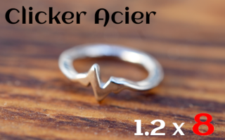 Clicker 1.2x8 Acier