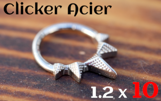 Clicker 1.2x10 Acier