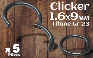 Clicker titane 1.6x9
