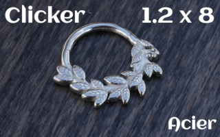 Clicker Acier 1.2 x 8