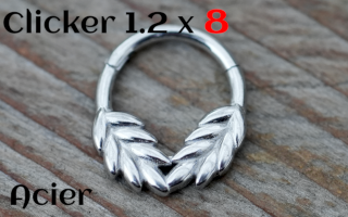 clicker 1.2x8 Acier