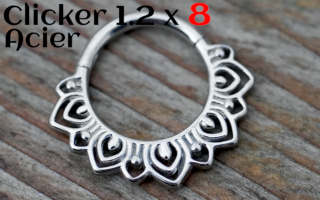 clicker 1.2x8 Acier