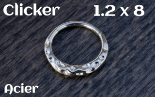 Clicker 1.2x8 Acier
