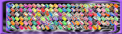 lot de 300 boules 6 mm acryliques (150 paires) lot strictement conforme a la photo