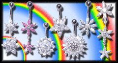 bananes argent 925 poinconnees - barre et boule superieure acier