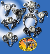 accessoire argent 925 pour bananes - bijoux poinconnes - lot strictement conforme a la photo