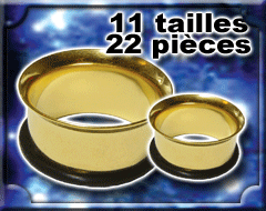 flesh tub acier anodise or