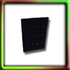 lot de 4 pr?sentoirs en feutrine 10x15cm pour 12 pieces a clipser chacun - trepieds escamotable.