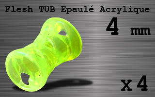 Flesh tub epaule aere - 4 mm