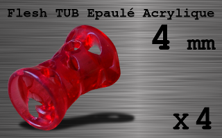 Flesh tub epaule aere - 4 mm