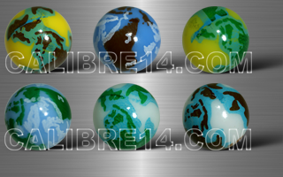 Boule 1.2 x 4 - 6 couleurs