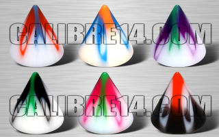 Cone 1.2 x 4 - 6 couleurs