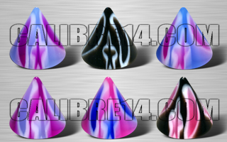 Cone 1.2 x 4 - 6 couleurs