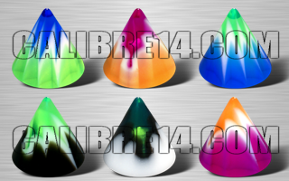 Cone 1.2 x 3 - 6 couleurs