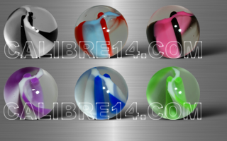 Boule 1.2 x 4 - 6 couleurs