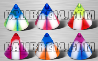 Cone 1.2 x 4 - 6 couleurs
