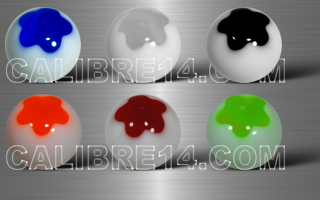 Boule 1.6 x 6 - 6 couleurs