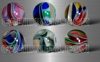 Boule 1.6 x 5 - 6 couleurs