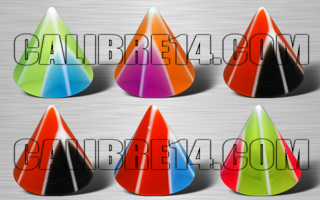 Cone 1.2 x 5 - 6 couleurs