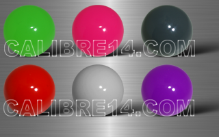 boules 1.6 x 6 - 6 couleurs