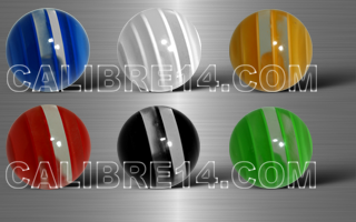 boules 1.6 x 6 - 6 couleurs