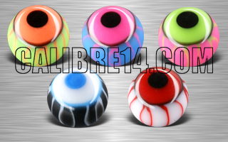 Boule 1.6 x 6 - 5 couleurs