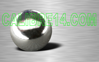 boules 1.2 x 3 acrylique, revetement aluminium