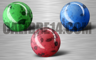 boules 1.6 x 5 acrylic