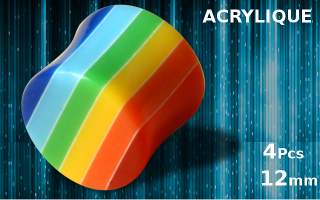 plug acrylique 12 mm