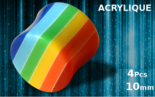 plug acrylique 10 mm
