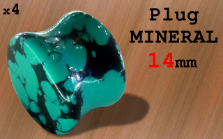 Plug mineral 14 mm