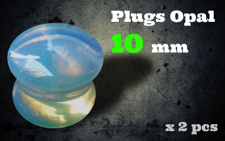 plug opale 10 mm