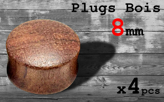 plug bois 8 mm