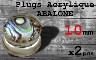 plug abalone 10 mm