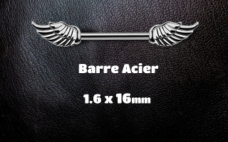 piercing teton 1.6 x 16 - aile