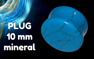 plug 10 mm mineral