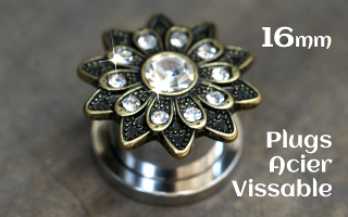 Plug acier vissable 16 mm