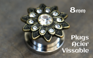 Plug acier vissable 8 mm