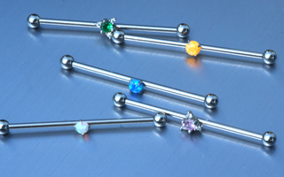 Accessoire Coeur Acier Dore 1.2 - vissage 1.0 - autre vue