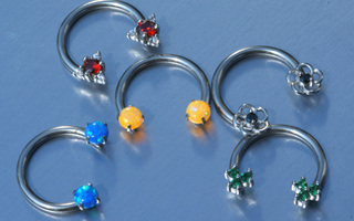 Accessoire Coeur Acier Dore 1.2 - vissage 1.0 - autre vue